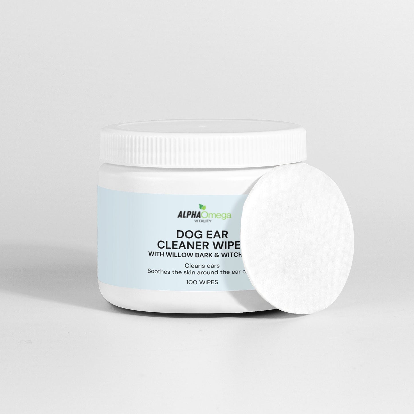 Dog Ear Cleaner Wipes - 100 Count