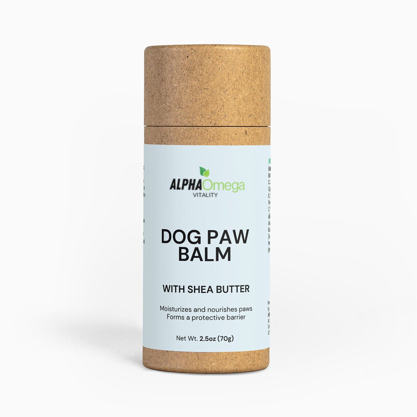 Dog Paw Balm Natural with Shea Butter