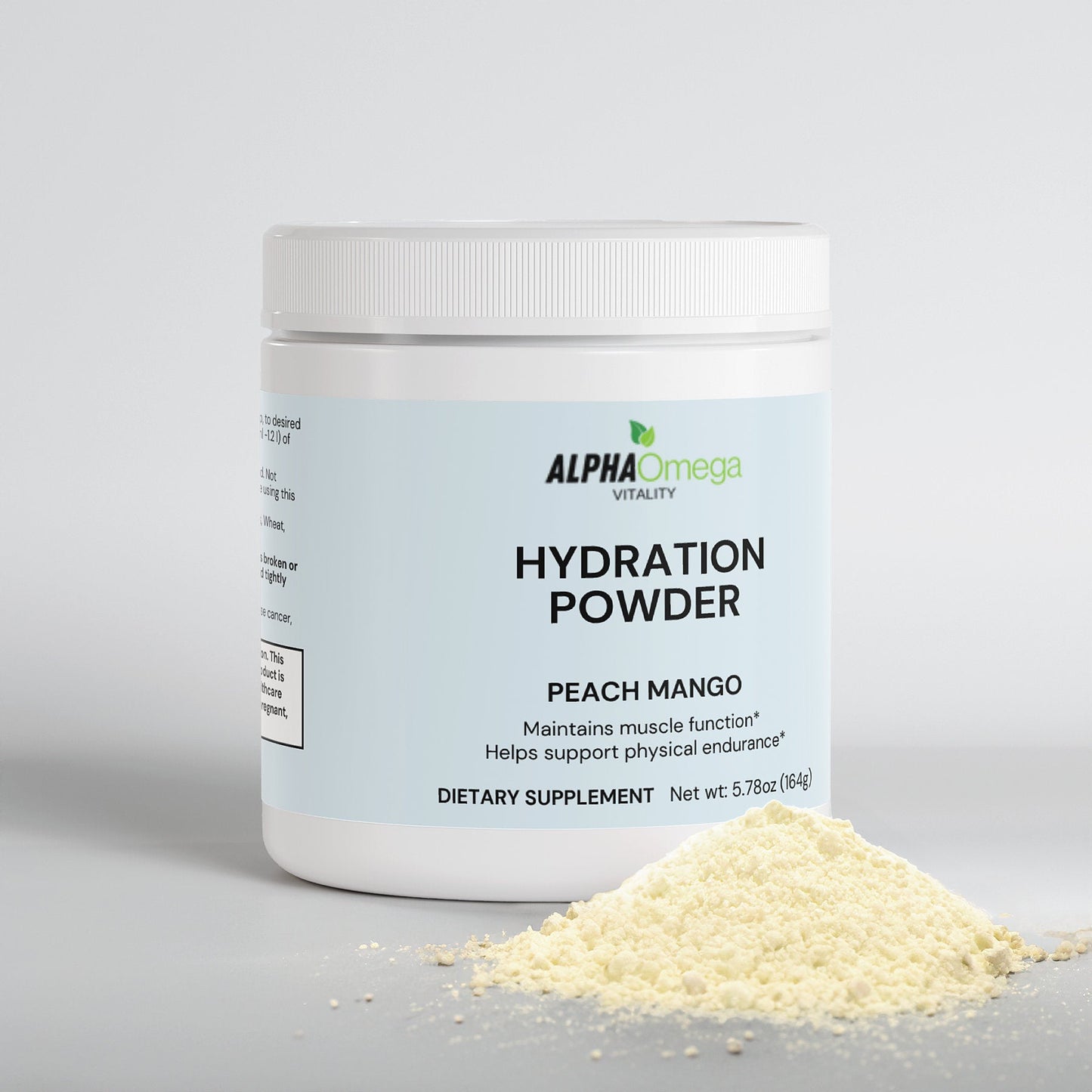 Natural Hydration Supplement - Peach Mango