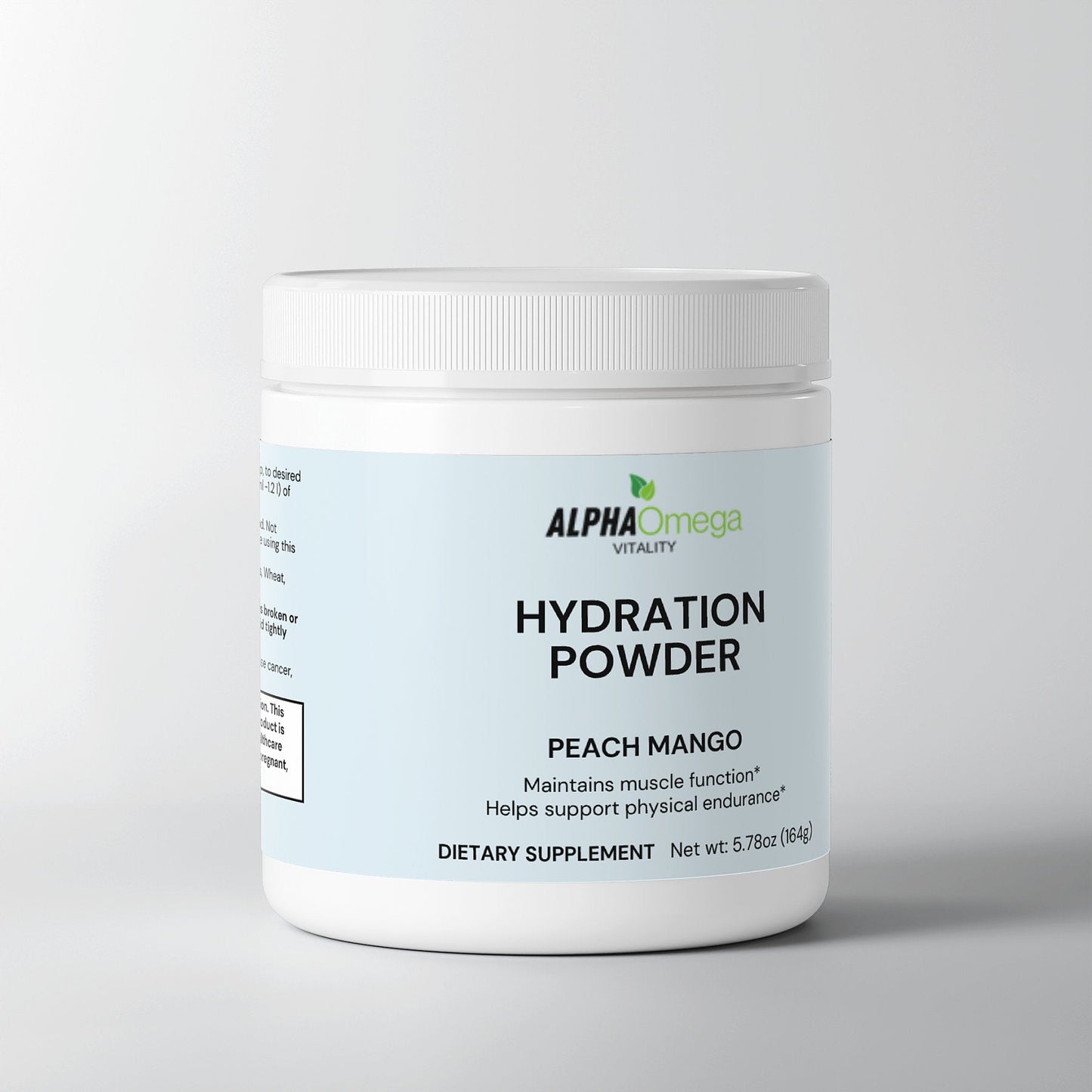 Natural Hydration Supplement - Peach Mango